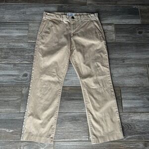 Express Mens Slim Fit Finn Chino Pants Tan Khaki Size 30 30 Casual Office